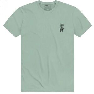 Men's Jetty Sprout T Shirt Mint Green Size Large